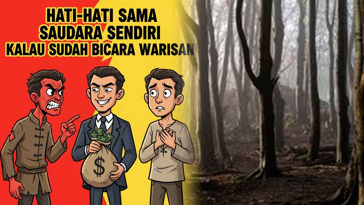 Di angkat dari Kisah nyata, Hati-Hati Sama Saudara Sendiri Kalau Sudah Bicara Warisan